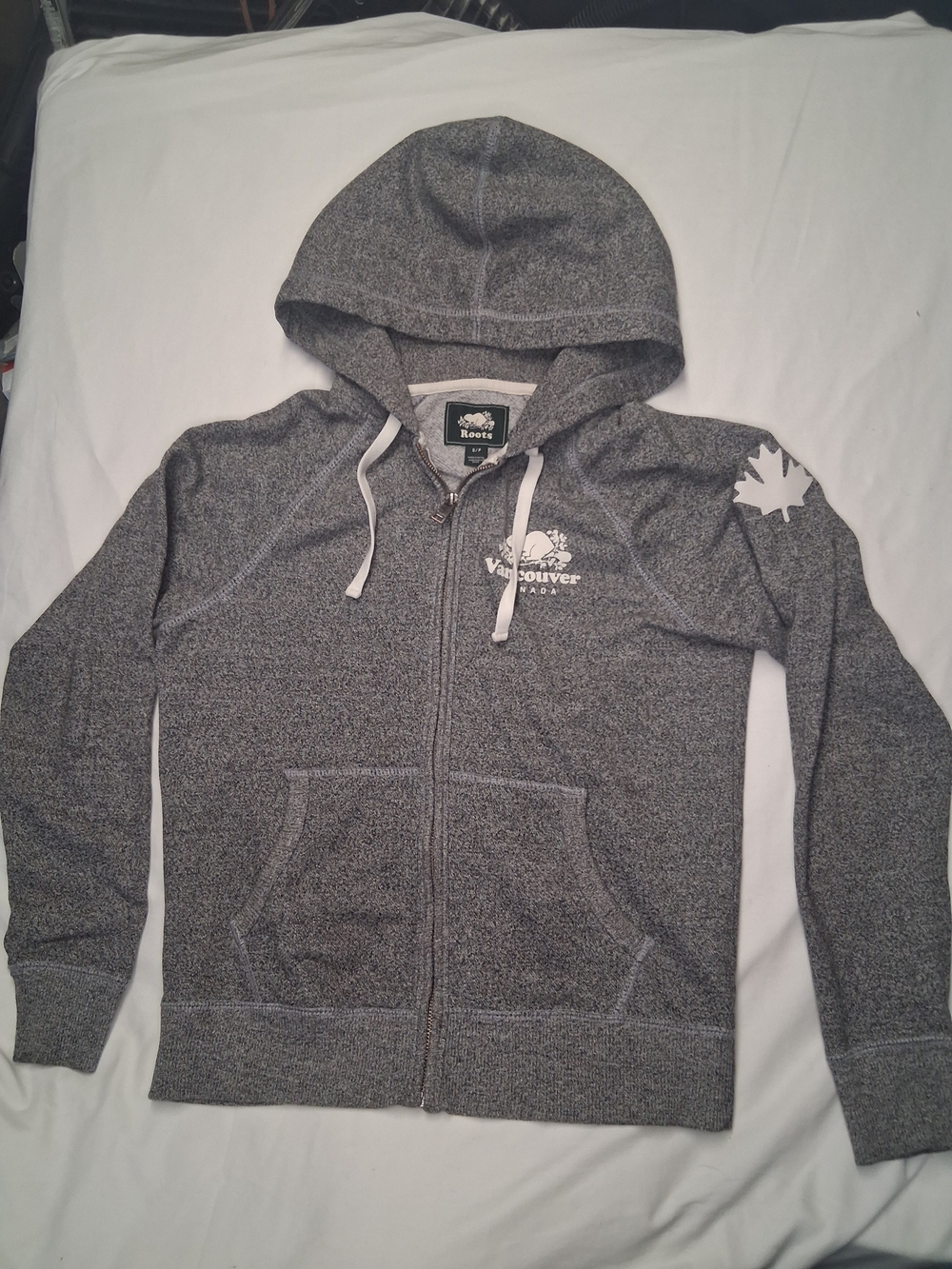 Roots Vancouver Full-Zip Hoodie Jacket - Gray